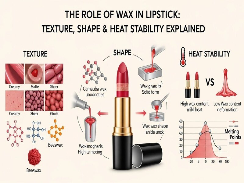 Role of Wax in Lipstick