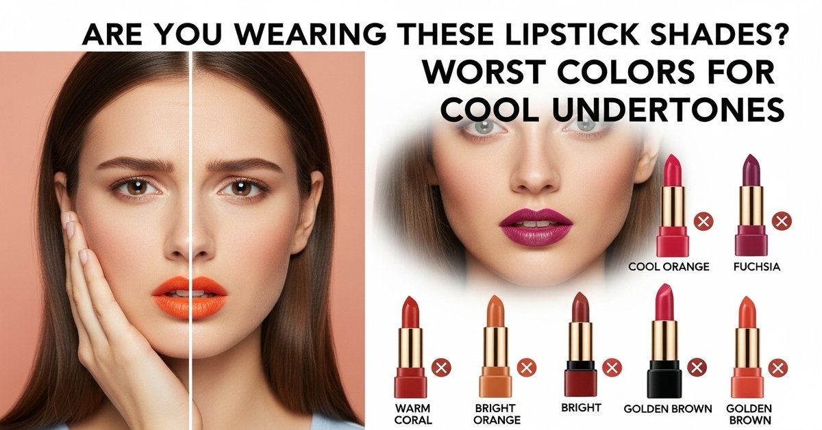 Worst Colors for Cool Undertones