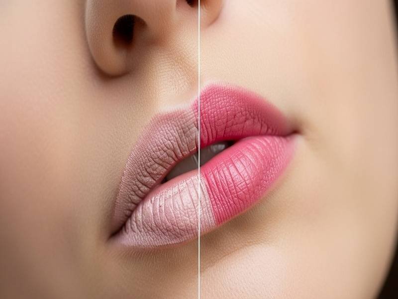 Why Lipstick Looks Patchy with Concealer on Lips