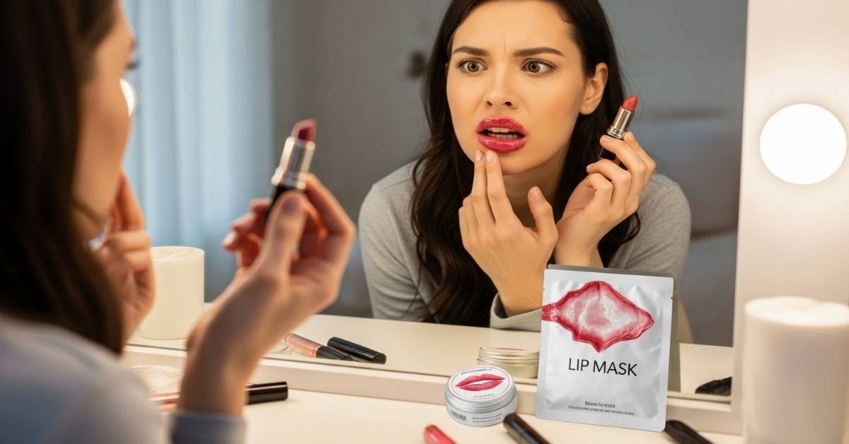 lipstick slips after lip mask
