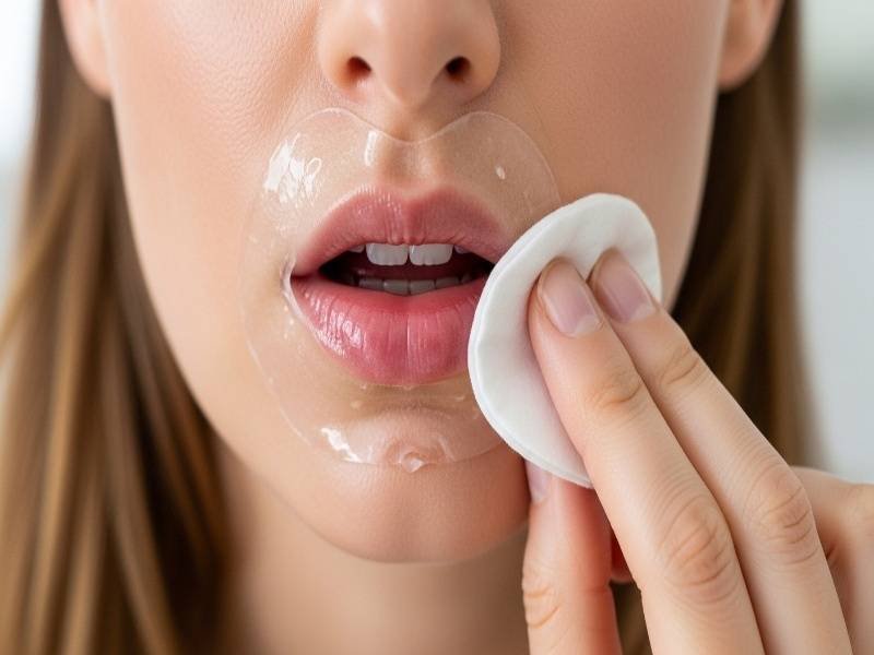 How to Prep Lips Before Applying Lipstick (After a Lip Mask)