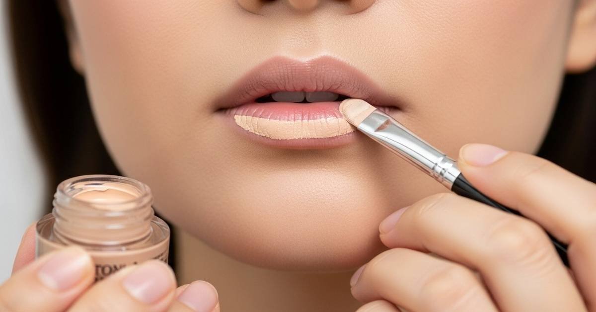 Concealer on Lips Before Lipstick