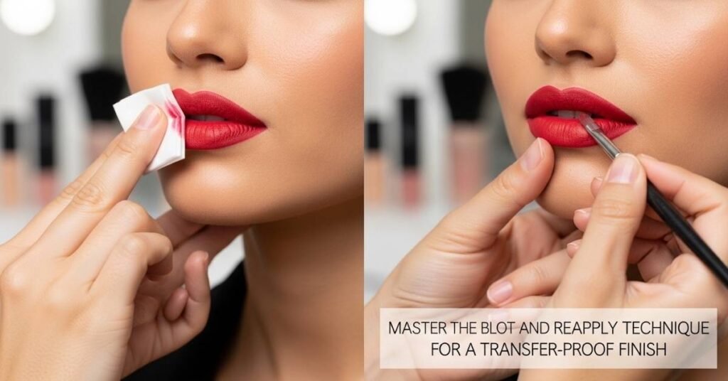 Blot and Reapply Technique