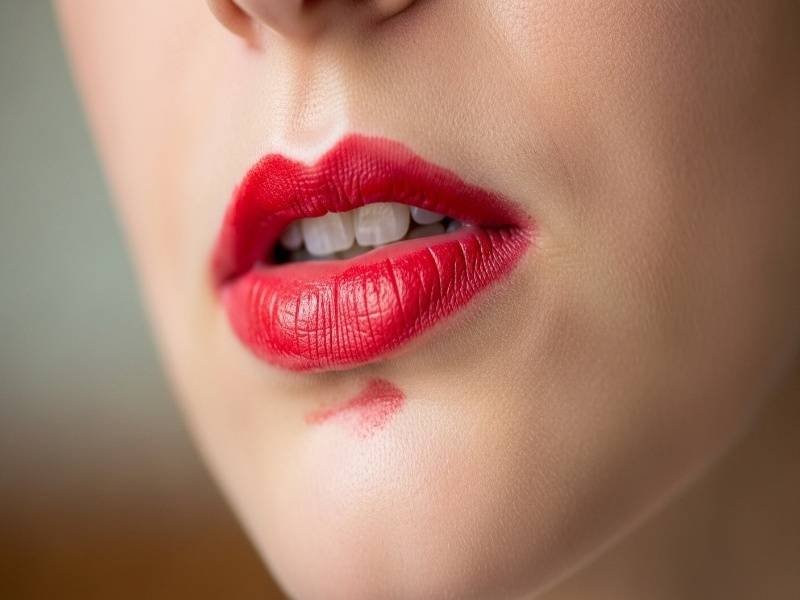 What Does Smudged Lipstick Actually Mean?