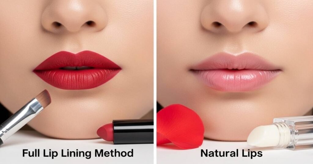 Full Lip Lining Method