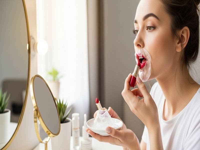 Does Lipstick Tingle After a Lip Mask?