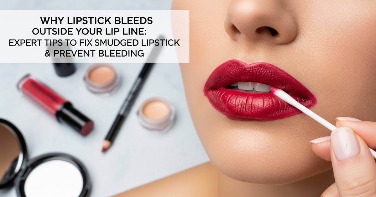 Lipstick Bleeds Outside Your Lip Line
