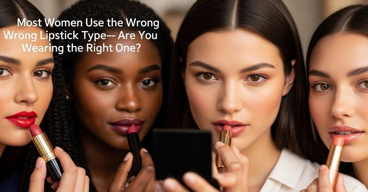 Most Women Use the Wrong Lipstick Type