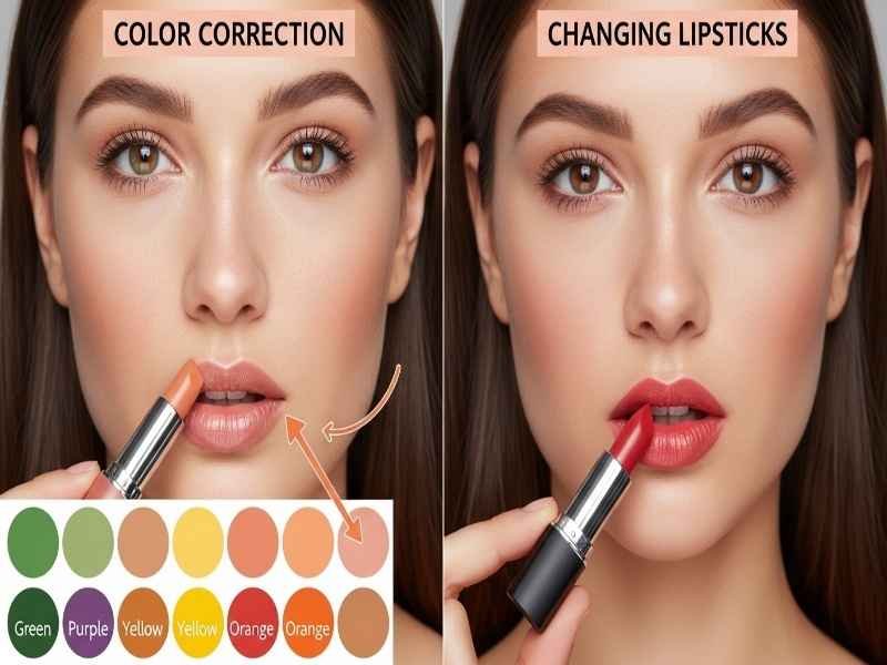 Why Color Correction Works Better Than Changing Lipsticks