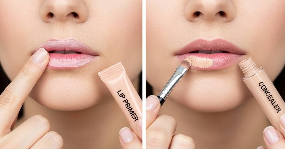 Lip Primer vs Concealer on Lips