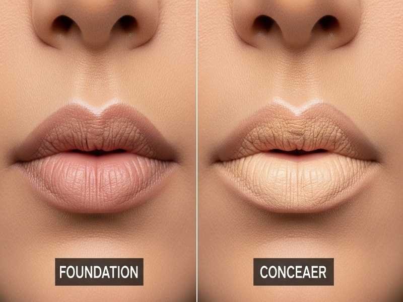 Foundation vs Concealer on Lips: Which Works Better?