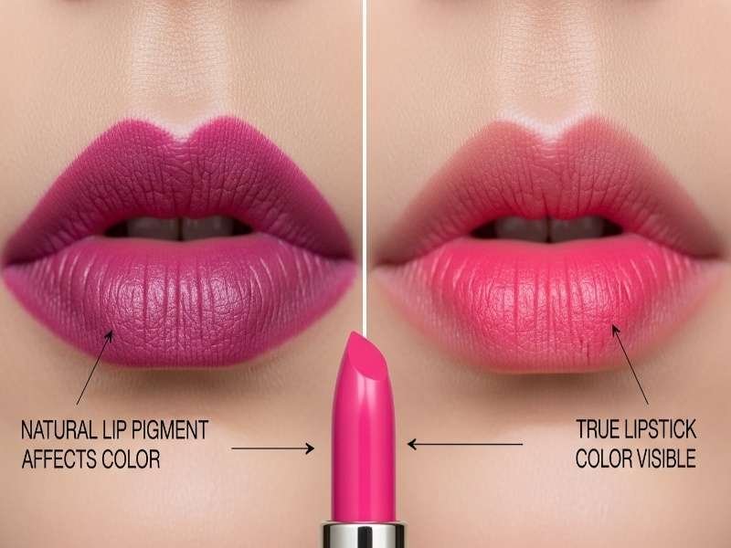 Why Lipstick Changes Color on Pigmented Lips