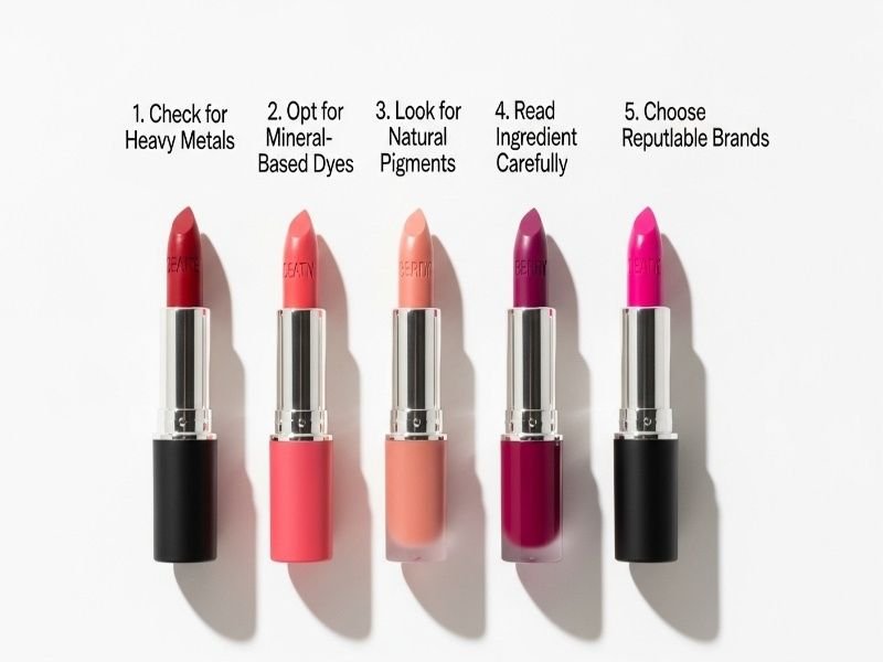 5 Tips to Choose Safe Lipstick Pigments Now