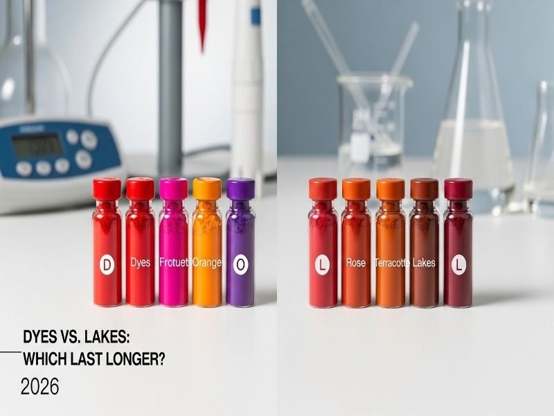 Dyes vs Lakes in lipstick