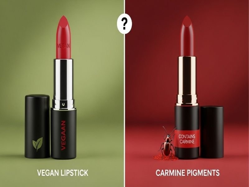 Vegan Lipstick vs. Carmine Pigments