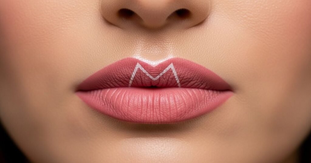 Cupid’s Bow Defining Technique